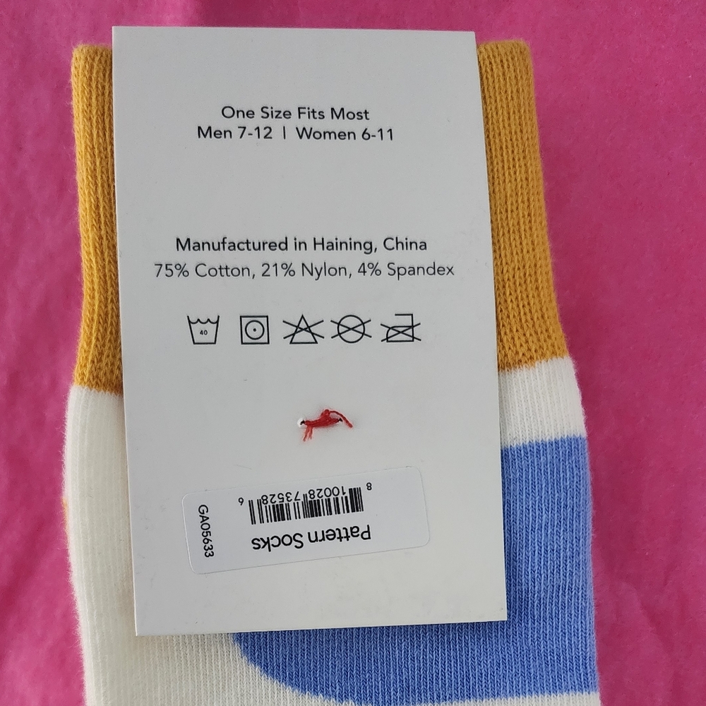 Google Colorful Patterned Socks - Picture 3 of 3